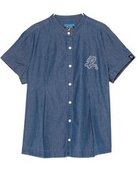 SPORT b. by agnès b. - Logo-Embroidered Short-Sleeve Shirt - Lyst
