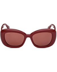 Max Mara Eyewear - Oval-Frame Sunglasses - Lyst