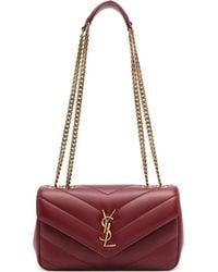 Saint Laurent - Loulou Small Leather Shoulder Bag - Lyst