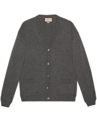 Gucci - Cardigan en cachemire à col v - Lyst