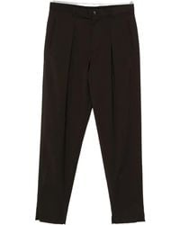 Emporio Armani - プリーツディテール パンツ - Lyst