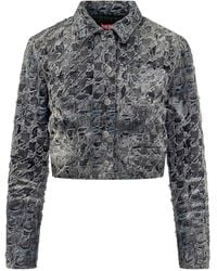 DIESEL - Jackets Poliammide - Lyst