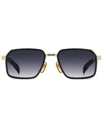 David Beckham - Geometric-Frame Sunglasses - Lyst