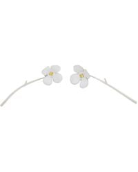 Marni - Pendientes Con Motivo De Margarita - Lyst