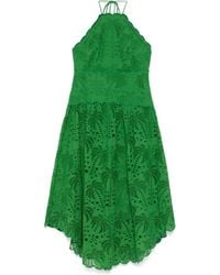 FARM Rio - Robe En Coton À Coupe Mi-Longue - Lyst