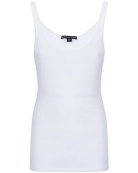 James Perse - Daily Ribbed-Knit Tank Top - Lyst