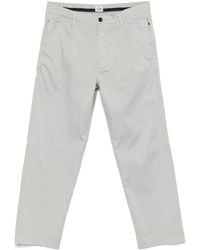 C.P. Company - Sateen Straight Leg Trousers - Lyst