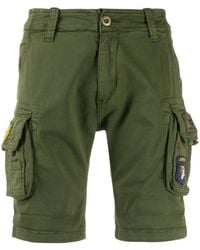 Alpha Industries - Bermudas Cargo Con Bolsillos - Lyst