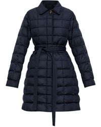 Moncler - Gresillon Quilted Belted Coat - Lyst
