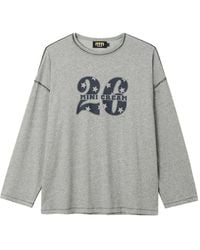 Mini Cream - Graphic-Print Long-Sleeved T-Shirt - Lyst