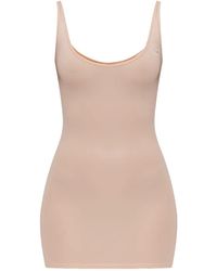 DIESEL - Logo-Plaque Mini Dress - Lyst