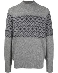 Brunello Cucinelli - Maglione Fair Isle - Lyst