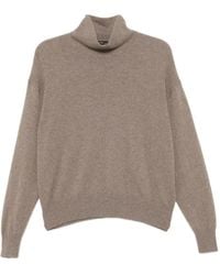James Perse - Cashmere Funnel-Neck Sweater - Lyst