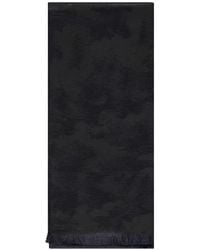 ZEGNA - Jacquard Frayed Scarf - Lyst