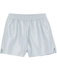 Arma - Fyona Elasticated Lambskin Shorts - Lyst