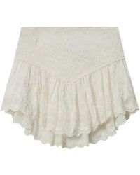 Isabel Marant - Embroidered Shorts - Lyst