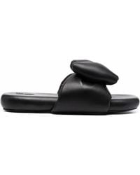 Off-White c/o Virgil Abloh - Off-whitetm Nappa Extra Padded Leather Slipper - Lyst