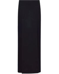Proenza Schouler - Felted Slit Maxi Skirt - Lyst