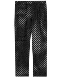 Faithfull the Brand - Iria Polka-Dot Linen Straight-Leg Trousers - Lyst