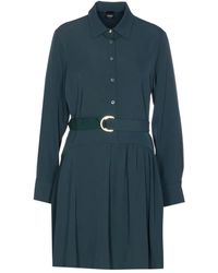 Pinko - Kurzes Hemdkleid mit Gürtel - Lyst