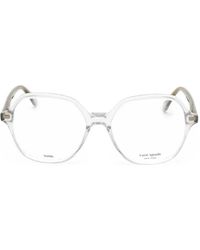 Kate Spade - Anaya Geometric-Frame Glasses - Lyst