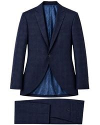 ROBERTO VINCENTI - Check-Pattern Button-Detail Suit - Lyst