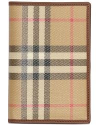 Burberry - Porte-Cartes Pliant À Carreaux - Lyst