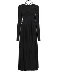 Proenza Schouler - Jersey-Kleid mit Falten - Lyst