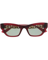 Versace - La Greca Cat-Eye Sunglasses - Lyst
