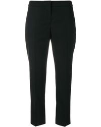 Alexander McQueen - Cropped tailored trousers - Lyst