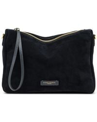 Gianni Chiarini - Medium Nora Pouch Suede-Finish Clutch Bag - Lyst