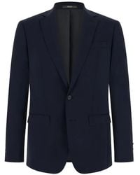 BOGGI - Stretch Wool Blazer - Lyst
