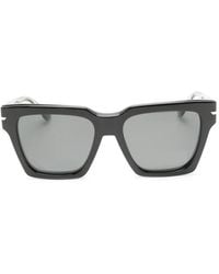 Victoria Beckham - Clip-On Square-Frame Sunglasses - Lyst