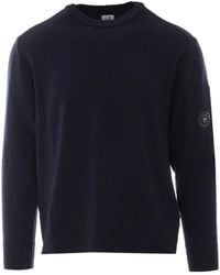 C.P. Company - Lens-Detail Crew-Neck Sweater - Lyst
