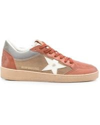 Golden Goose - Ball Star Panelled Sneakers - Lyst