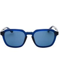 Calvin Klein - Lunettes De Soleil À Monture Géométrique - Lyst