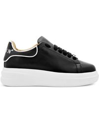 Philipp Plein - Lace-up Leather Sneakers - Lyst
