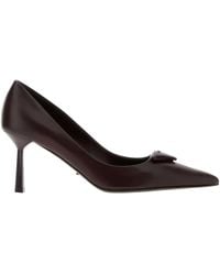 Prada - Pumps mit spitzer Kappe 80mm - Lyst