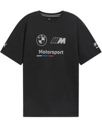 PUMA - X Bmw Motorsport Essentials Cotton T-Shirt - Lyst