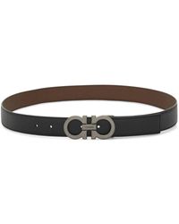 Ferragamo - Wendbarer Gürtel mit Gancini-Schnalle - Lyst