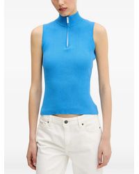 KARL LAGERFELD - Jeans Geribbelde Top - Lyst