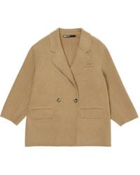 Bimba Y Lola - Mantel Met Dubbele Rij Knopen - Lyst