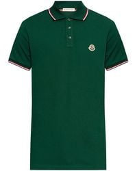 Moncler - Polo With Logo, - Lyst