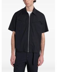 Low Brand - S162 Zip-Fastening Shirt - Lyst