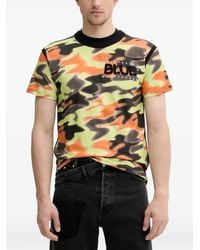 Bluemarble - Camouflage-Print Embellished T-Shirt - Lyst