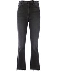 Mother High-rise Flared Jeans - Grijs