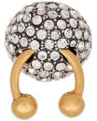 Balmain - Ring Verfraaid Met Stras - Lyst