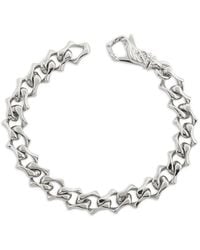 Emanuele Bicocchi - Polished Sharp Chain Bracelet - Lyst