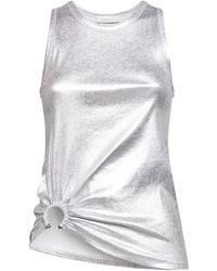 Rabanne - Asymmetric-Hem Top - Lyst