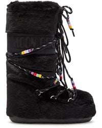 Moon Boot - Icon Faux-Fur Snow Boots - Lyst